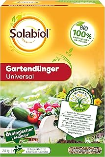 Solabiol Bio Gartendünger Universal mit Sofort- und Langzeitwirkung für Obst, Gemüse und Zierp…