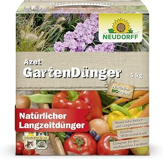 Neudorff Azet GartenDünger – Bio Gartendünger fördert die Blühkraft und reiche Ernte aller …