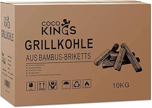 Grillkokoskolle, Brenndauer Bis Zu 6 Stunden, Nachhaltiges Grillen, Weniger Rauch, Leichter Rauch…