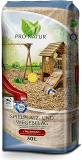 Spielplatzbelag Pro Natur 50l TÜV geprüft naturreines Nadelholz